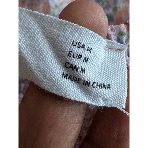 Elodie Womens Floral Smocked Elastic Waist Mini Skirt M Multicolor NWT - Picture 5 of 11